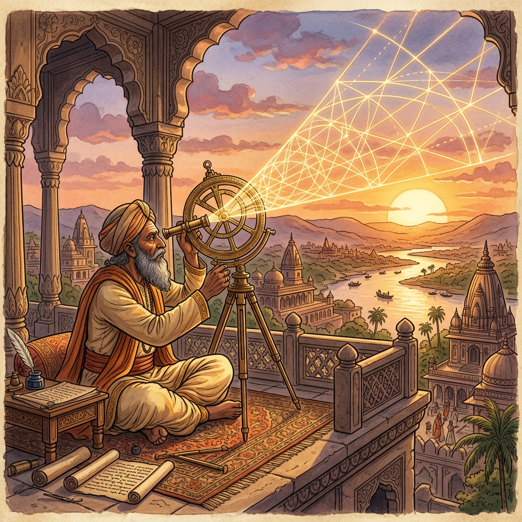 Sanskrit Math Secrets: New Computational Analysis of 11th-Century Manuscripts Reveals Algorithms for Atmospheric Refraction