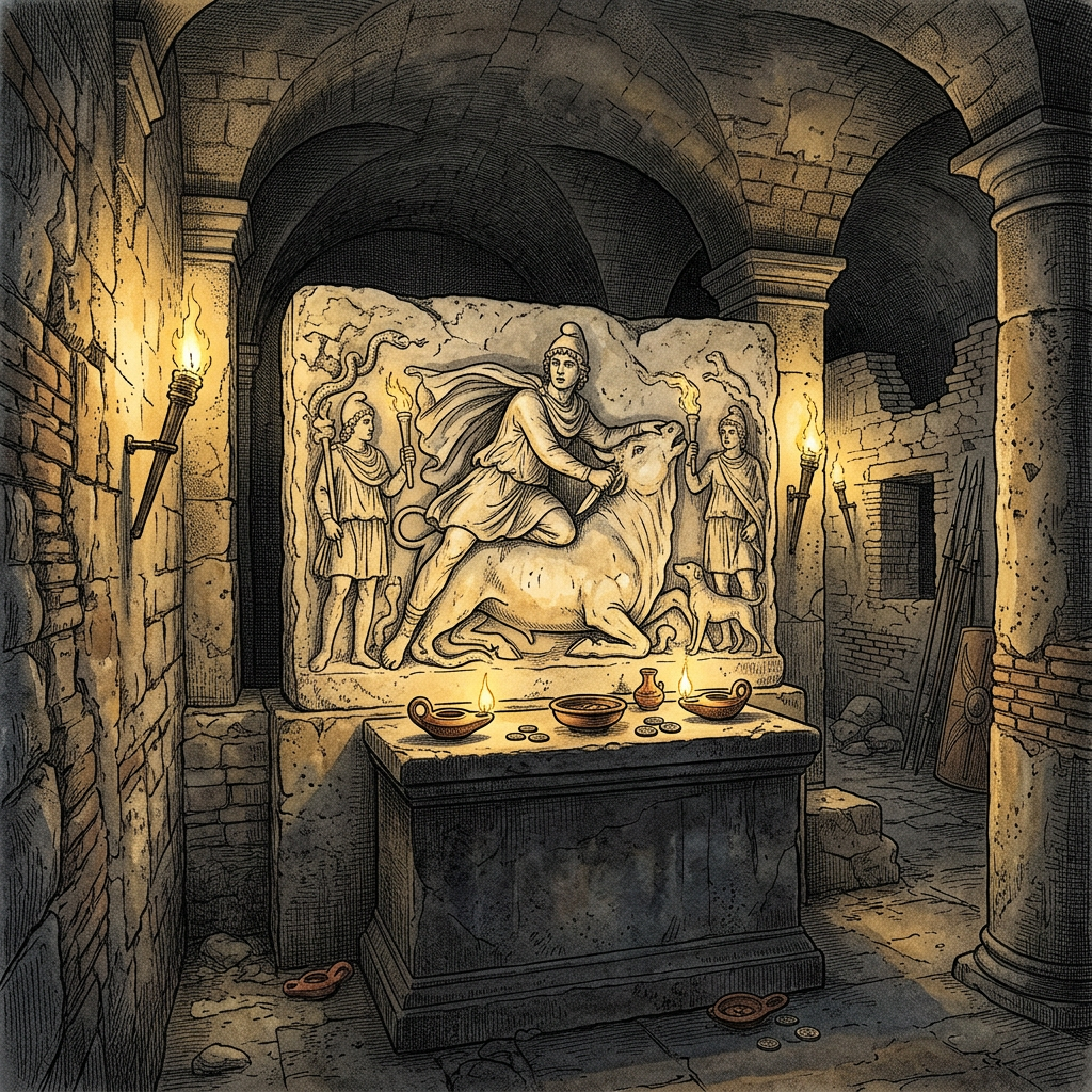 Pristine 2nd-Century Roman 'Cavalry Barracks' and Intact Mithraic Sanctuary Uncovered in Northern France