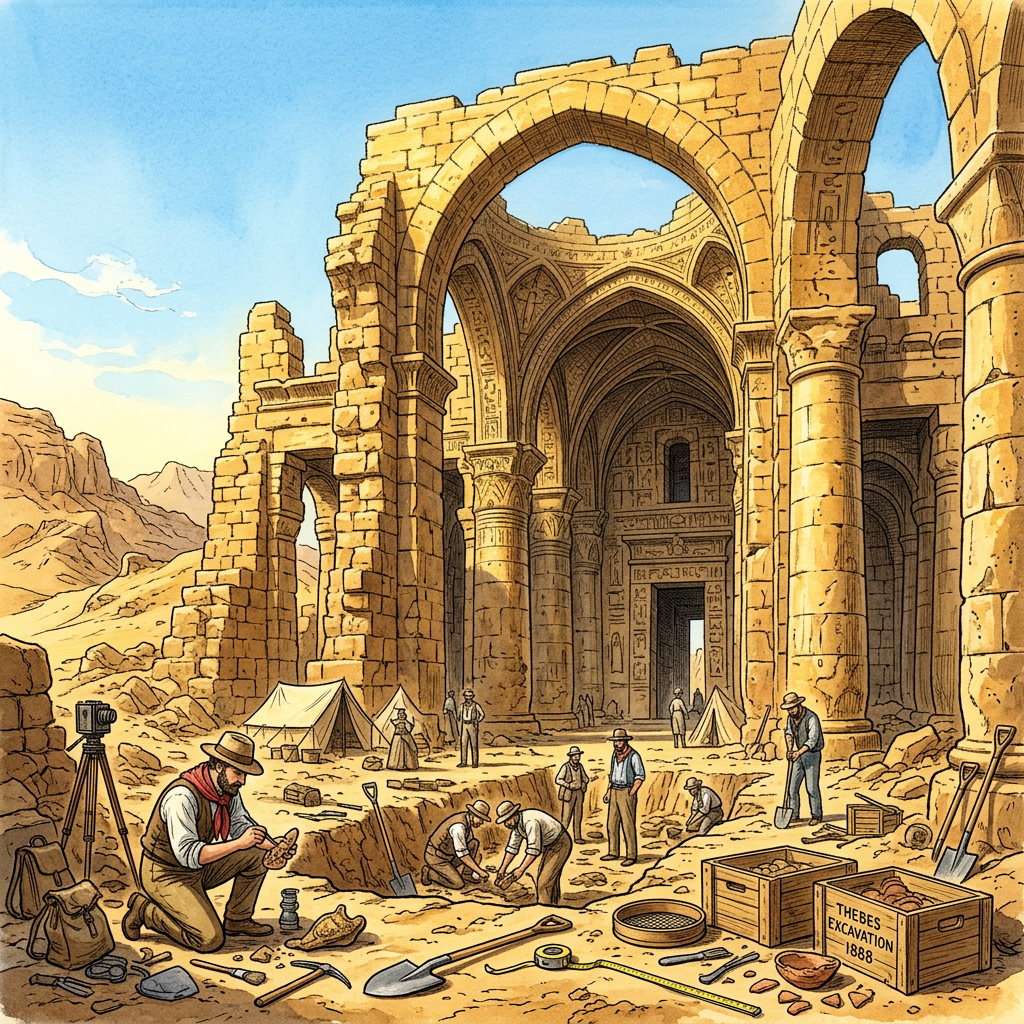 2,300-Year-Old 'Temple of Nana' with Unique Parthian Architectural Elements Uncovered in Ancient Hatra, Iraq