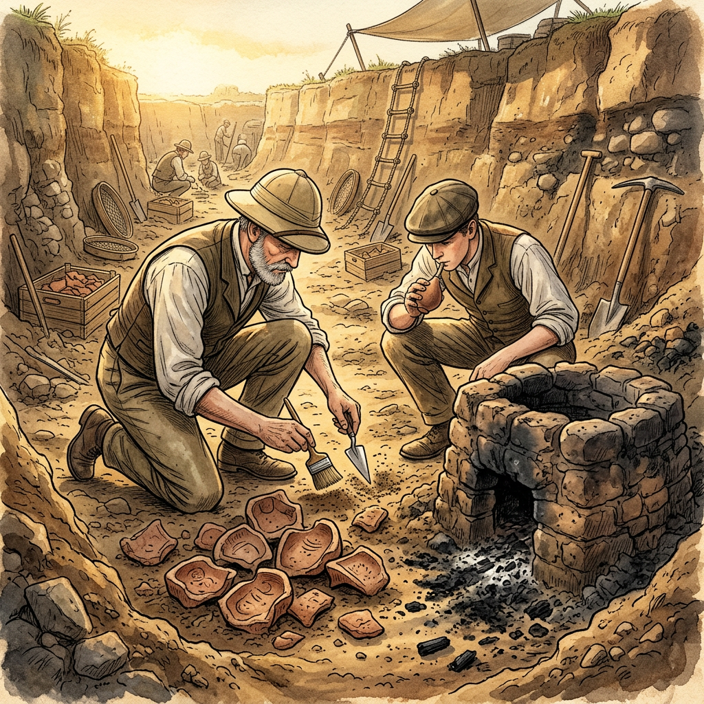 Pristine 12th-Century 'Chola-Era' Bronze Casting Workshop Uncovered in Rural Tamil Nadu with Intact Molds