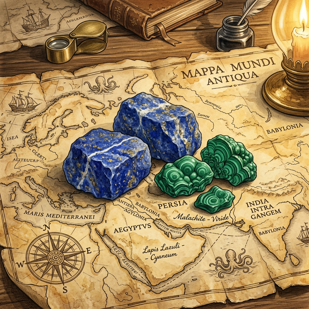 The 'Lapis and Malachite' Route: New Evidence of 4,000-Year-Old Trade Between the Oxus Civilization and the Eastern Mediterranean