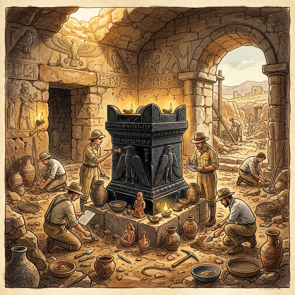 Archaeologists Unearth 2,400-Year-Old 'Temple of the Obsidian Falcon' in Ancient Elamite City of Madaktu, Iran