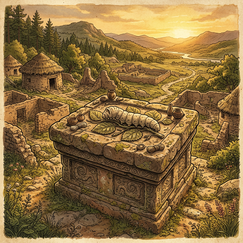 Ancient 'Silk-Reeling' Altars Discovered in China’s Zhejiang Province Reveal Roots of the Goddess of Silkworms Festival