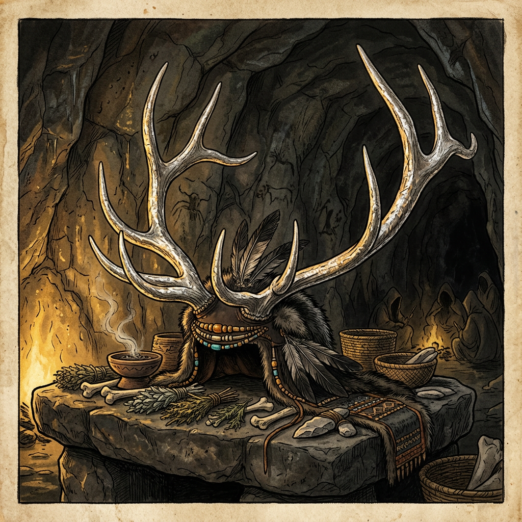 'Silver-Plated' Antler Headdresses Uncovered in the Urals Reveal 2,500-Year-Old Roots of 'Great Elk' Winter Solstice Festivals