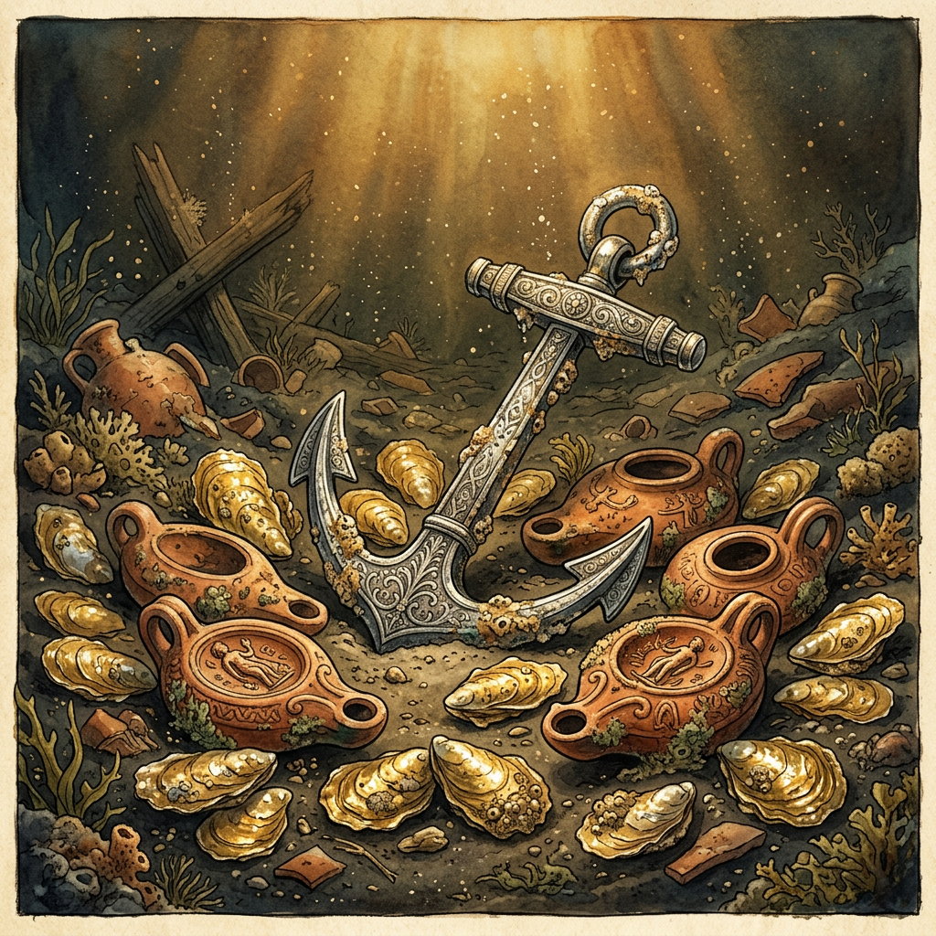 Rare 2,000-Year-Old "Silver-Plated" Ritual Anchors Found in Roman Britain Linked to the Navigium Isidis Spring Festival