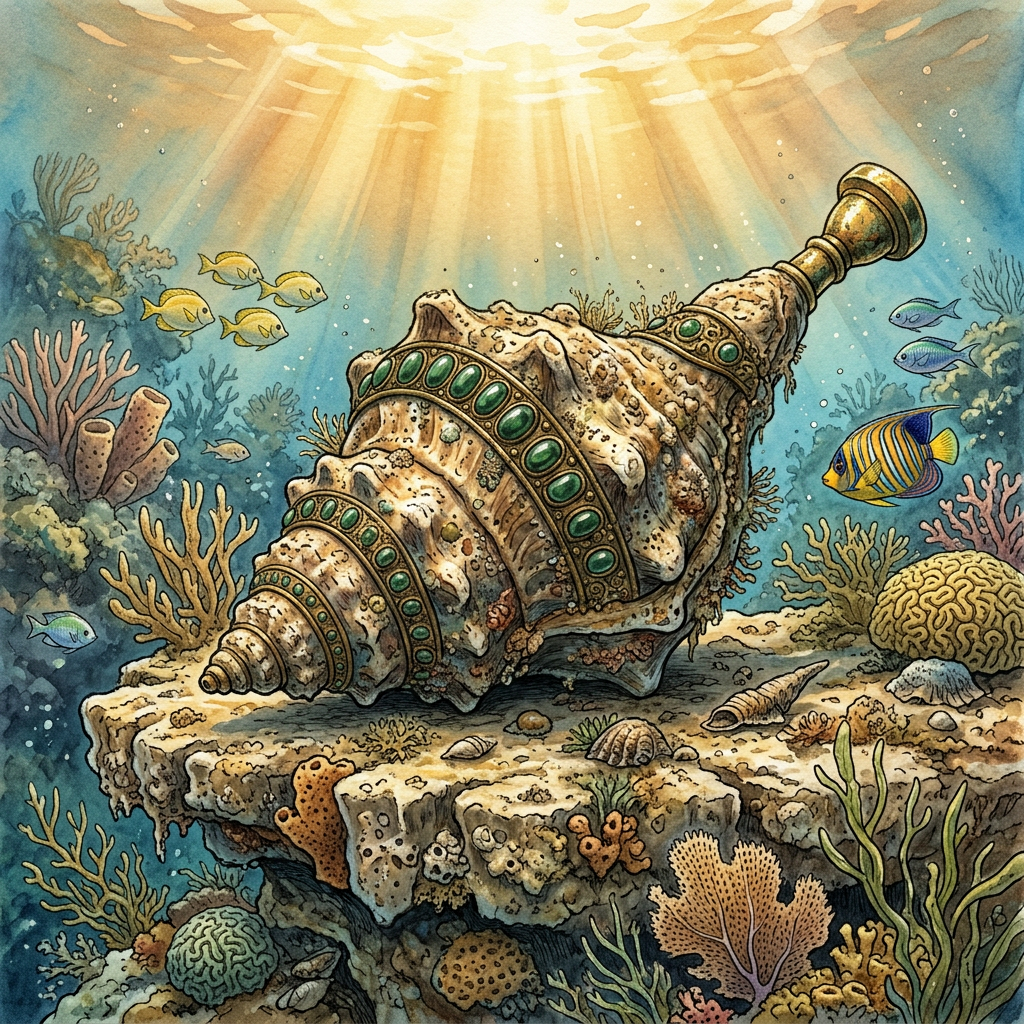 Rare 'Jade-Inlaid' Conch Shell Trumpet Found in Quintana Roo Cenote Links Ancient Maya Rain Rites to Modern Solstice Traditions