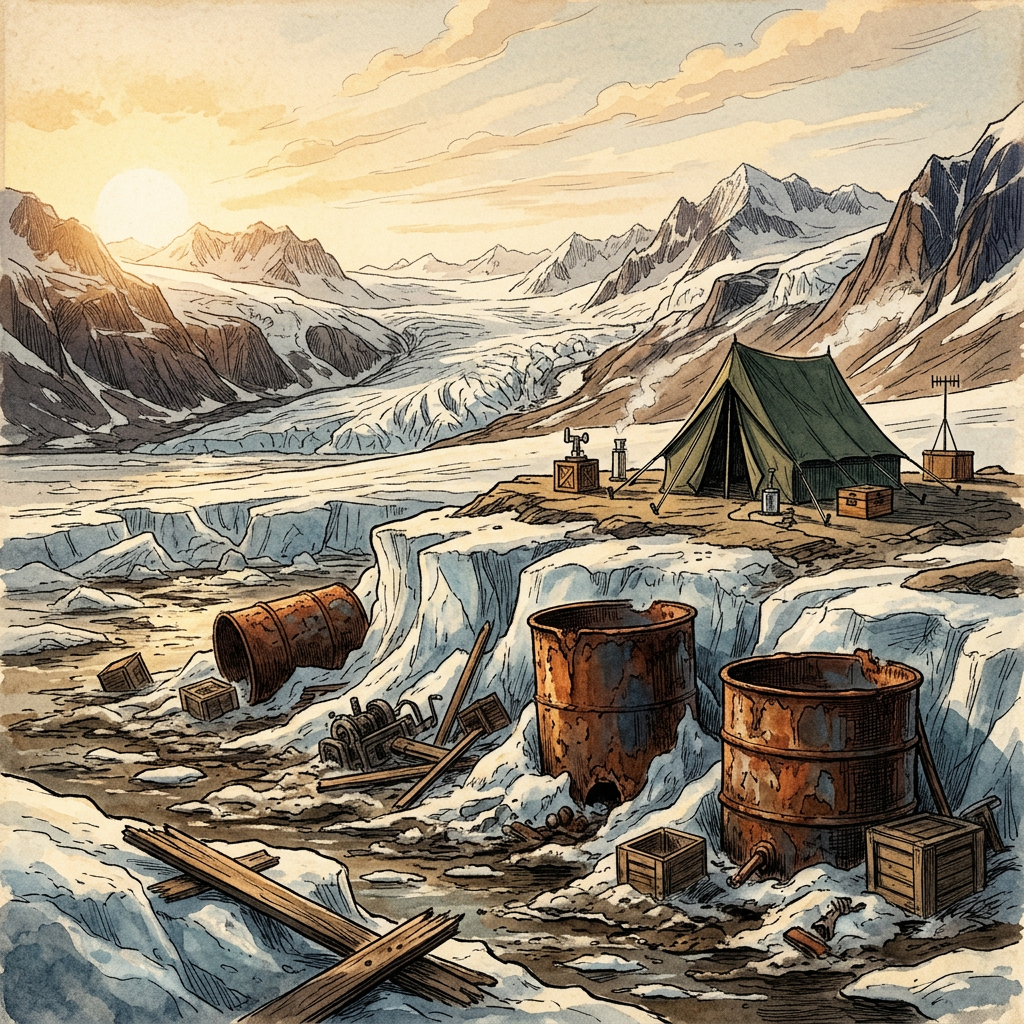 Climate Archaeology: Thawing Antarctic Ice Reveals 19th-Century Whaling Settlements Offering New Insights into Early Industrial Environmental Impact