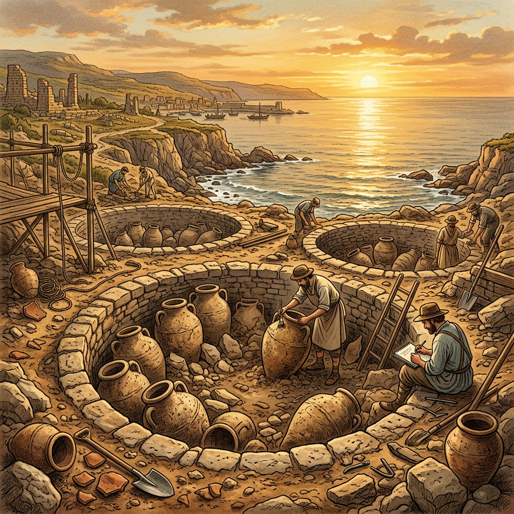 4,500-Year-Old 'Harappan Fish-Oil Processing Center' and Specialized Terracotta Vats Uncovered in Coastal Sindh