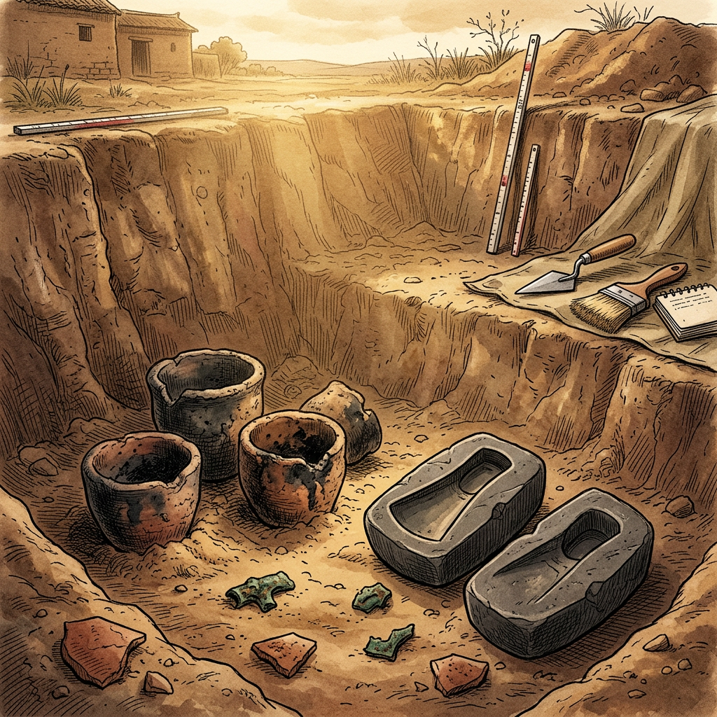 5,500-Year-Old 'Advanced Bronze Foundry' Uncovered in Gansu Province Challenges Metallurgical Timelines