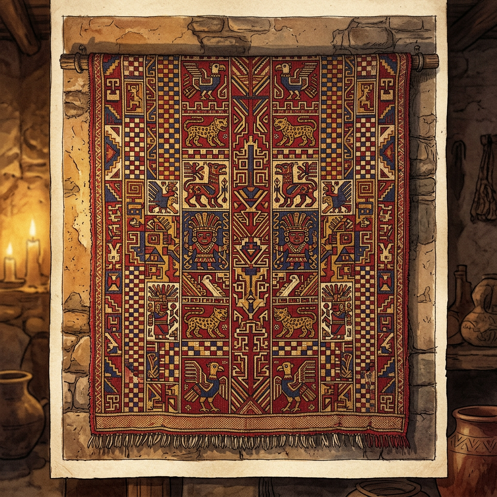 Archaeologists in Peru Uncover Paracas-Era 'Tapestry of Duality' Detailing the Philosophy of Reciprocal Opposites