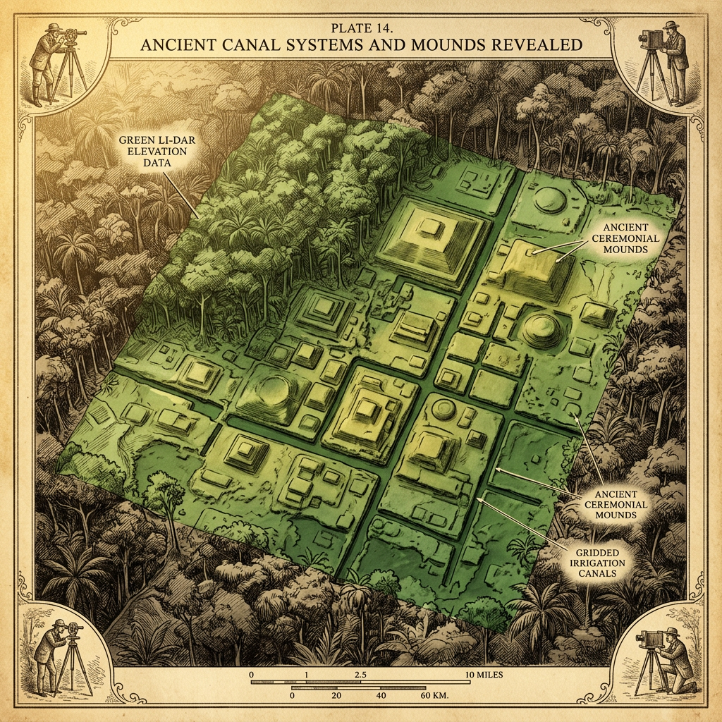 Massive Lidar Survey Uncovers Previously Unknown 14th-Century 'Garden City' Sprawl in the Remote Bolivian Amazon
