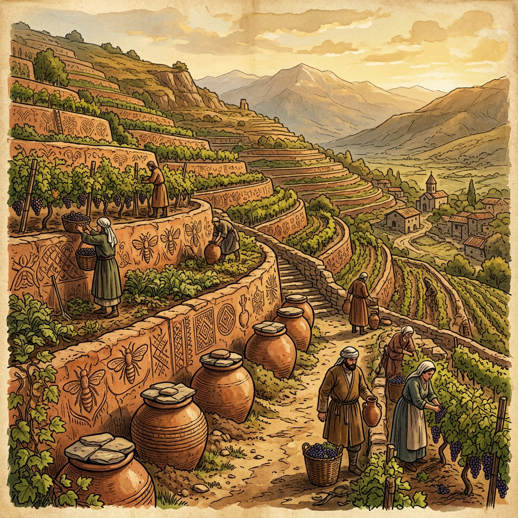 Archaeologists Uncover 5,000-Year-Old 'Bee-Priestess' Platforms in Georgia, Linking Honey-Gathering to Ancient Spring Rites