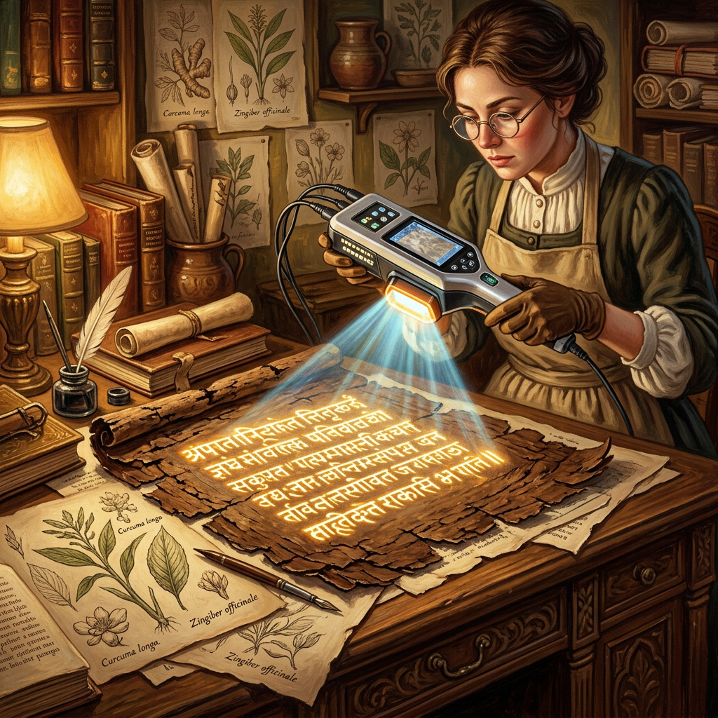 AI-Driven Decipherment of 8th-Century 'Sharada Script' Palimpsests Unveils Lost Sanskrit Treatises on Systematic Plant Pathology and Fungal Resistance