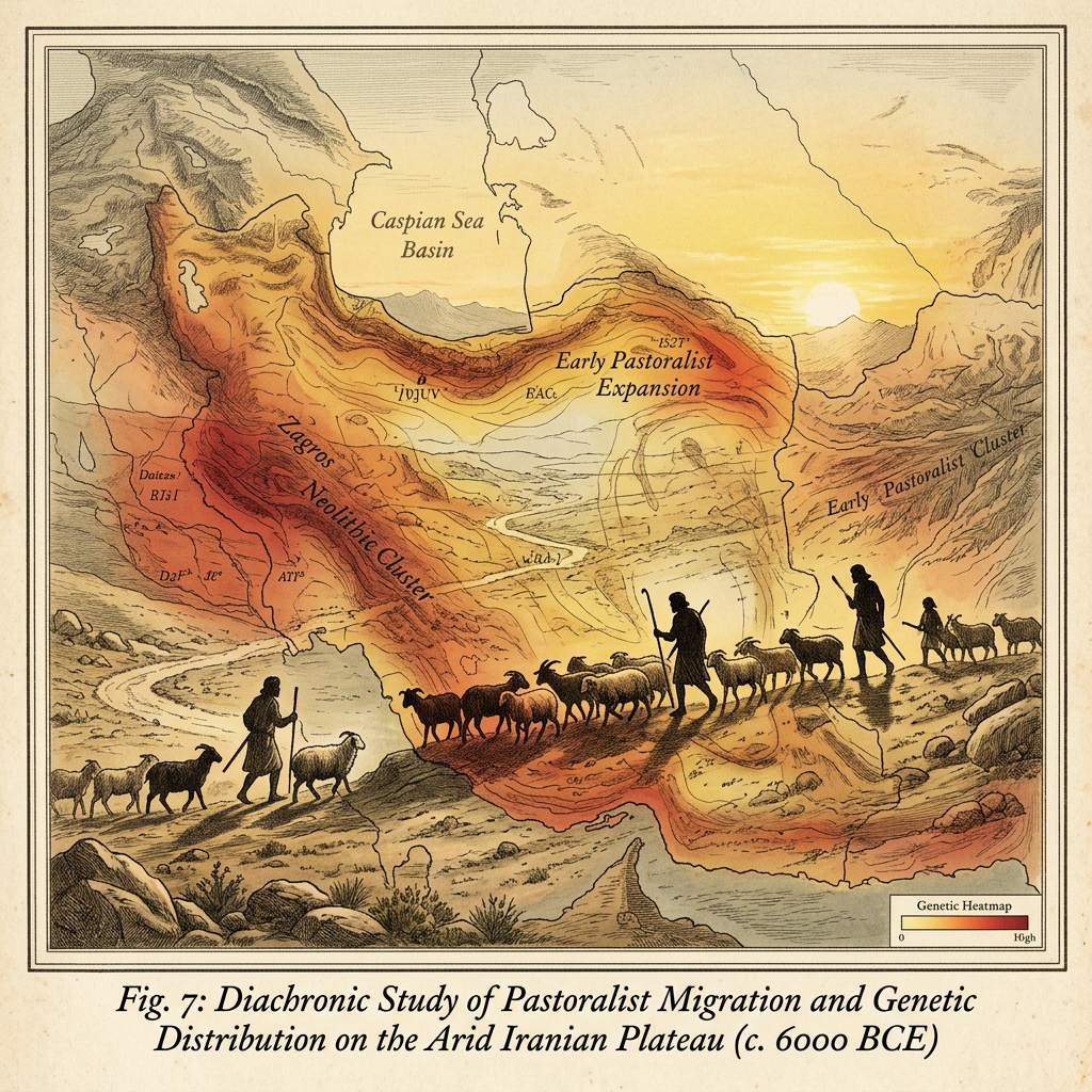 Genomic Study of 9,000-Year-Old 'Central Plateau' Remains Identifies First Genetic Signature of Early Iranian Plateau Pastoralist Divergence