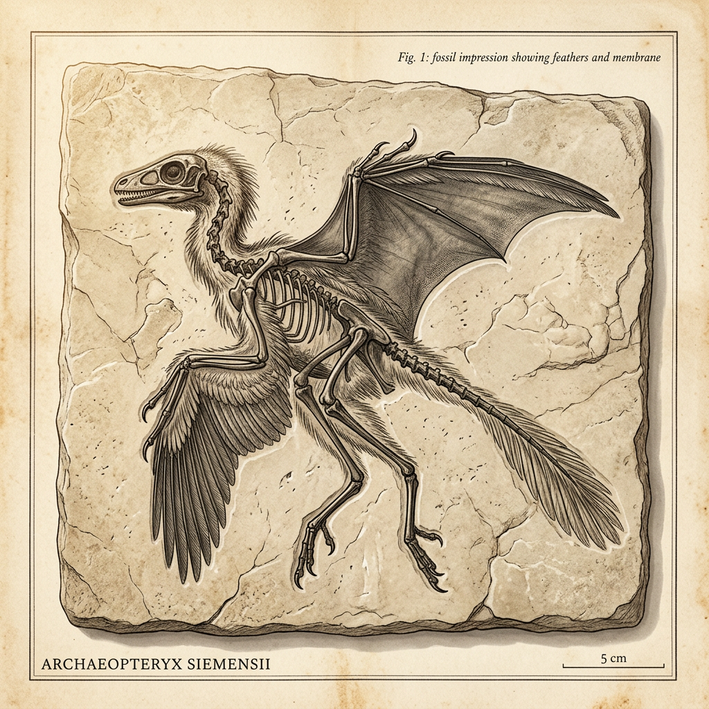 Massive 160-Million-Year-Old 'Feathered Gliding Dinosaur' with Unique Wing Membranes Identified in the Jura Mountains