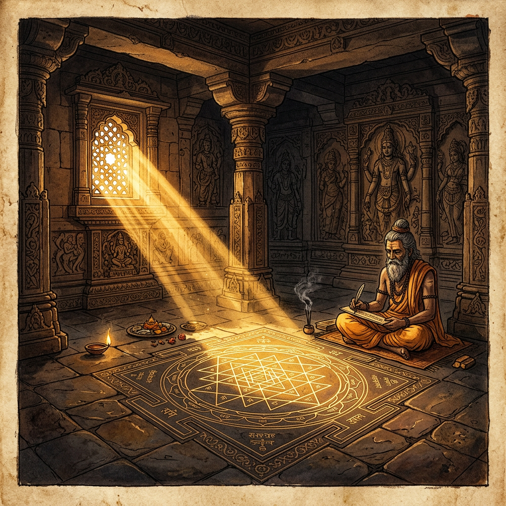 AI Deciphers 6th-Century 'Varahamihira' Supplement Detailing Ancient Solar Projection Techniques and Temple Alignment