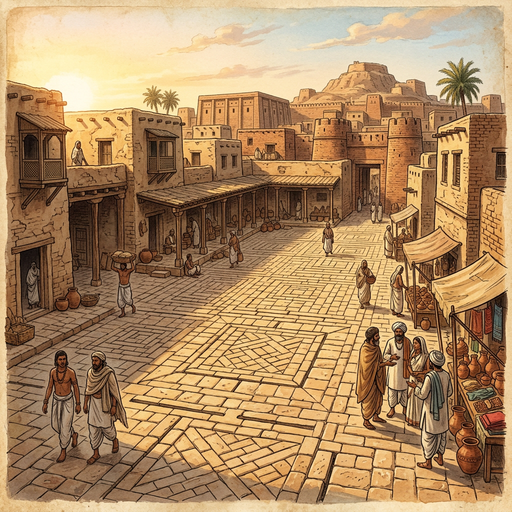 Excavations at Dholavira Reveal a 4,500-Year-Old 'Communal Grain-Drying Plaza' with Stone-Lined Thermal Vents