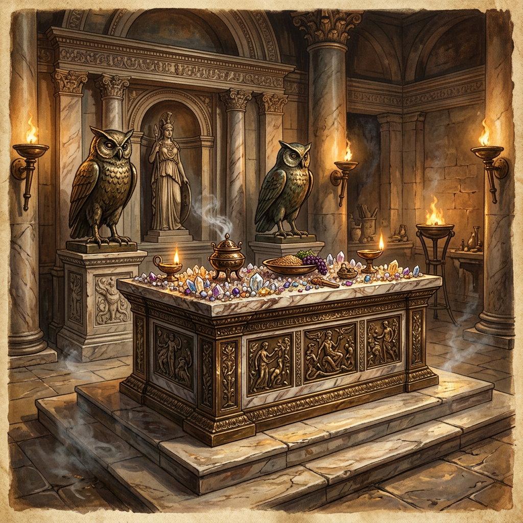 Archaeologists Unearth 2,200-Year-Old 'Temple of the Sacred Owl' Athena in Ancient Thrace Featuring Unique Crystal-Inlaid Altars