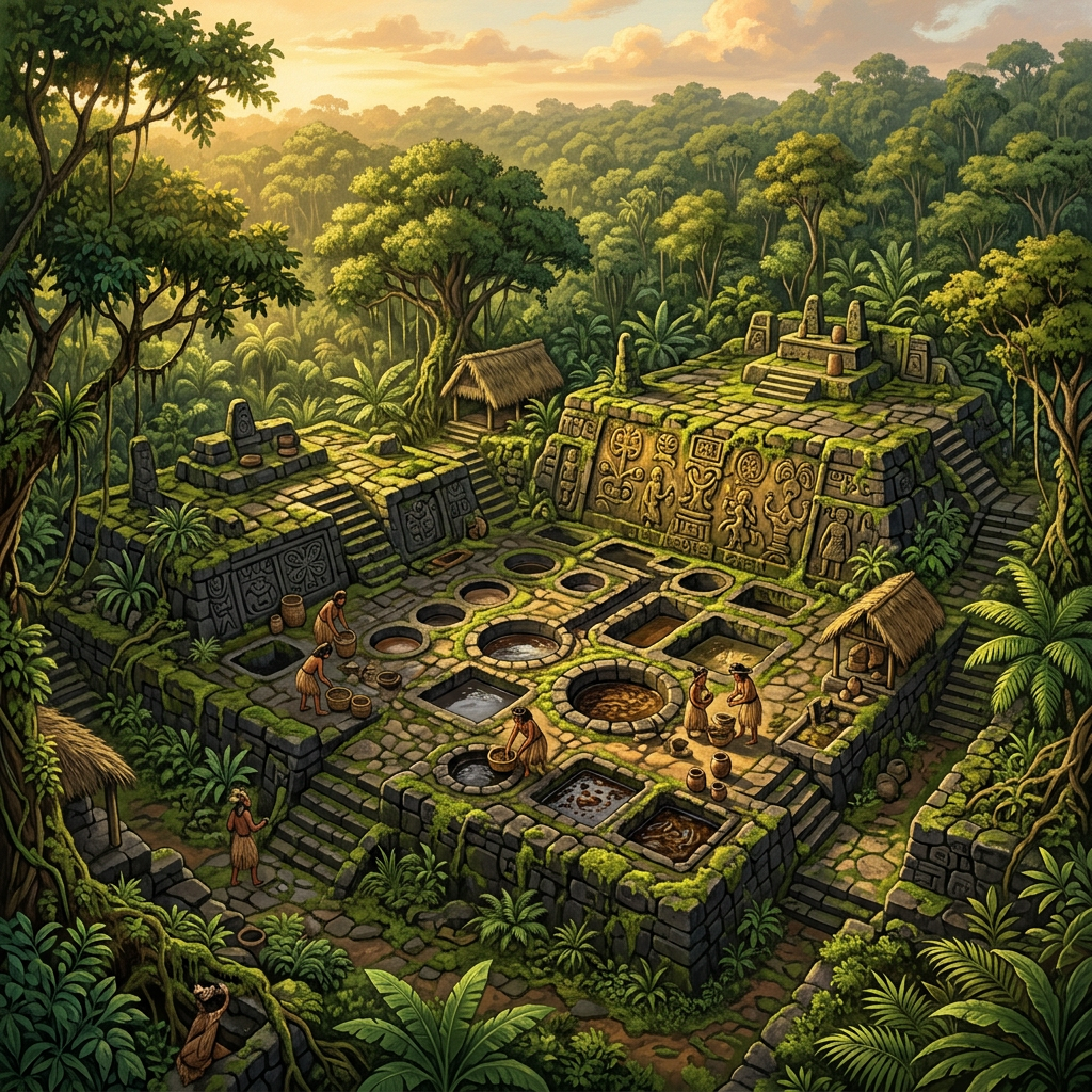 Massive 'Breadfruit-Spirit' Stone Platforms Uncovered in Pohnpei Point to 1,500-Year-Old Harvest Festivals