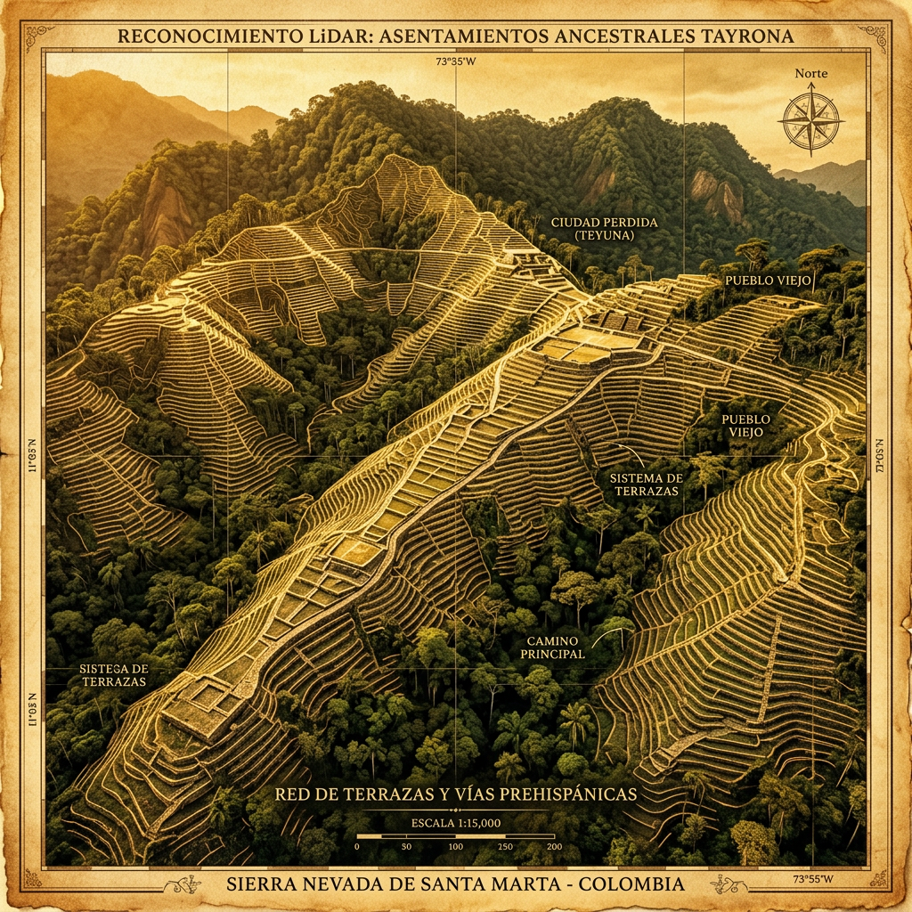 LiDAR Mapping Unveils 'The Emerald Metropolis'—A Massive 1,500-Year-Old Urban Network in the Chocó Jungle of Colombia