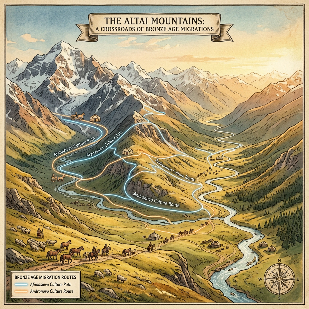 Paleogenomic History of the 'Altai-Sayan' Corridor Reveals a Unique Genetic Transition During the Early Bronze Age