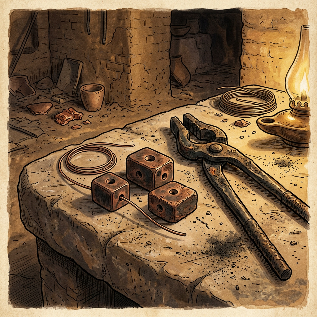 4,500-Year-Old 'Indus Valley Copper-Wire Drawing Workshop' and Intact Precision Tongs Uncovered in Rajasthan