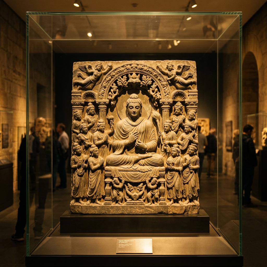 The Art Institute of Chicago Repatriates 2nd-Century 'Kushan' Dynasty Stone Friezes to the National Museum of Pakistan