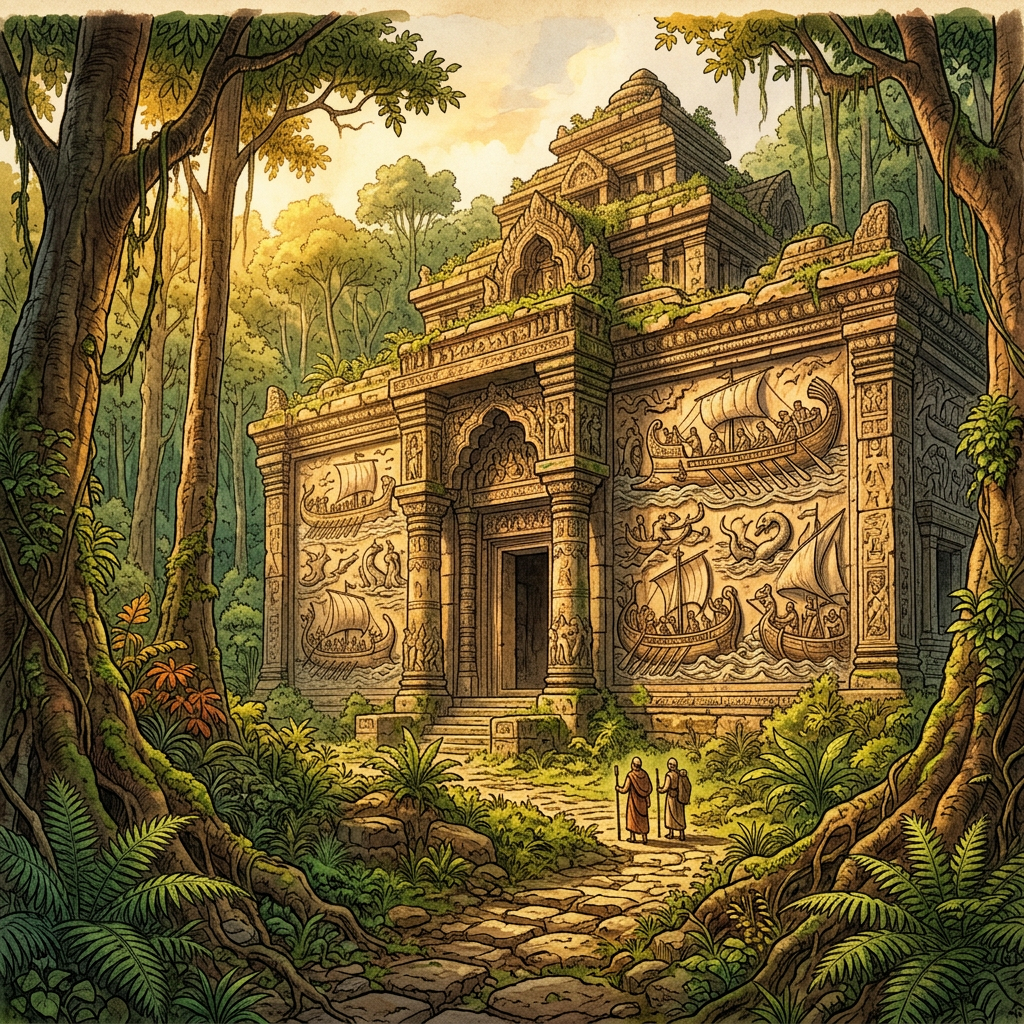 11th-Century 'Imperial Ganga' Dynasty Temple with Rare Naval Friezes Discovered in Odisha’s Mayurbhanj Forest