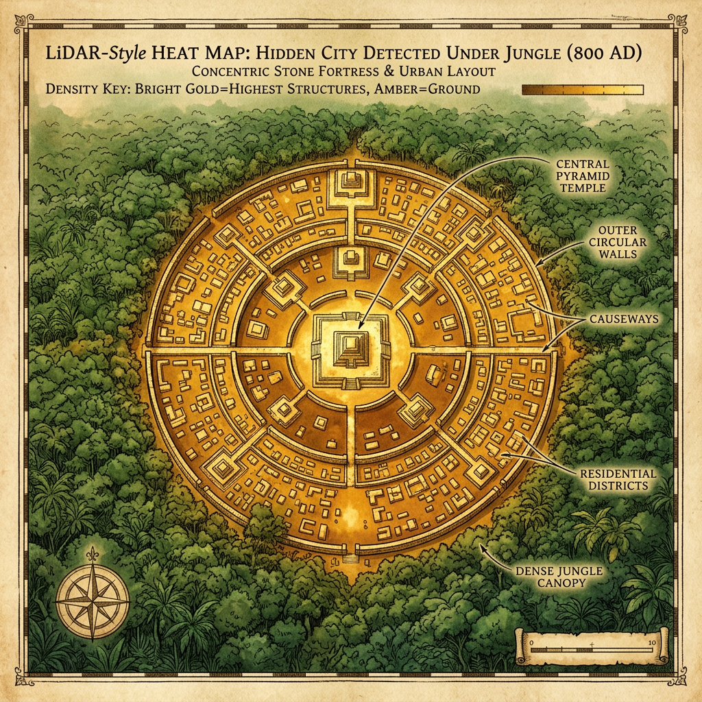 LiDAR Mapping in the Southern Petén Unveils a Massive 9th-Century 'Maya Astronomical Navigation University'