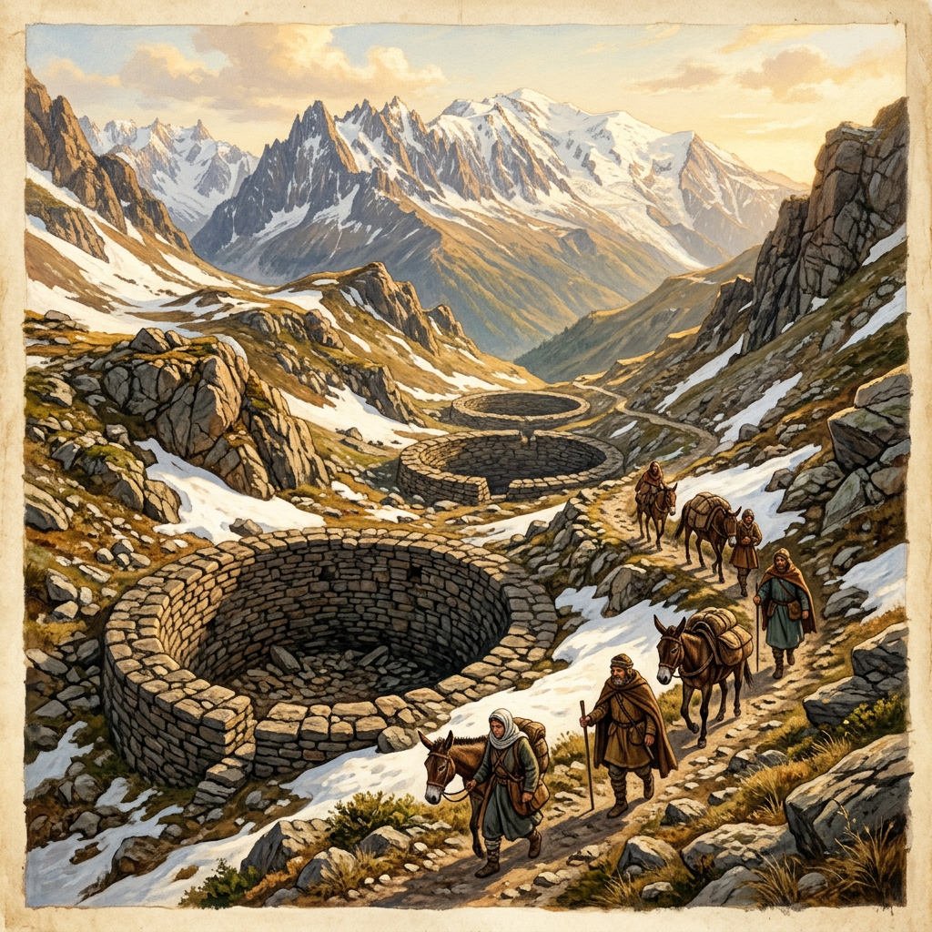 Climate Archaeology: 2,000-Year-Old 'Snow-Harvesting' Systems in the Sierra Nevada Reveal Roman-Era Water Management