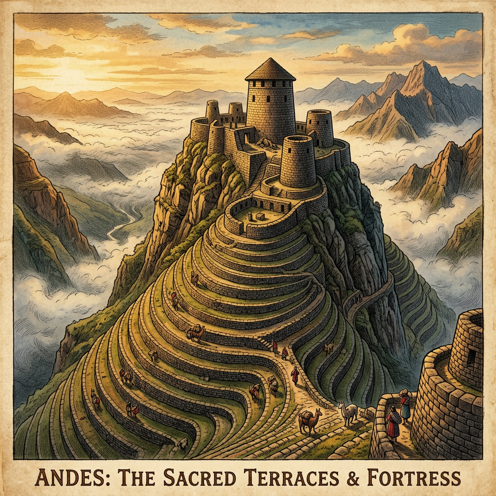 LiDAR Mapping in Northern Peru Reveals a Massive 1,100-Year-Old 'Chachapoyas' High-Altitude Terrace-Farming Mega-Hub and Stone Silos