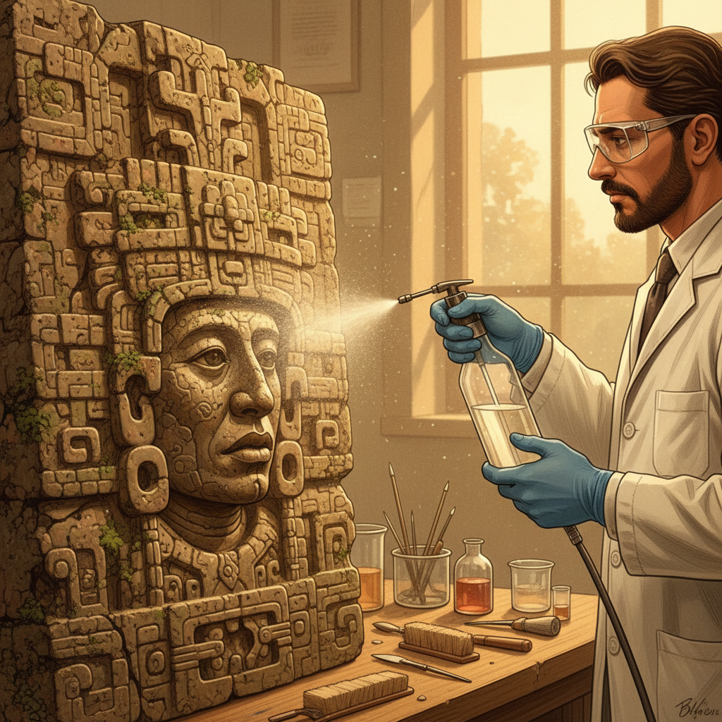 Breakthrough 'Bacterial Bio-Consolidation' Successfully Stabilizes Crumbling Maya Pyramids in Palenque