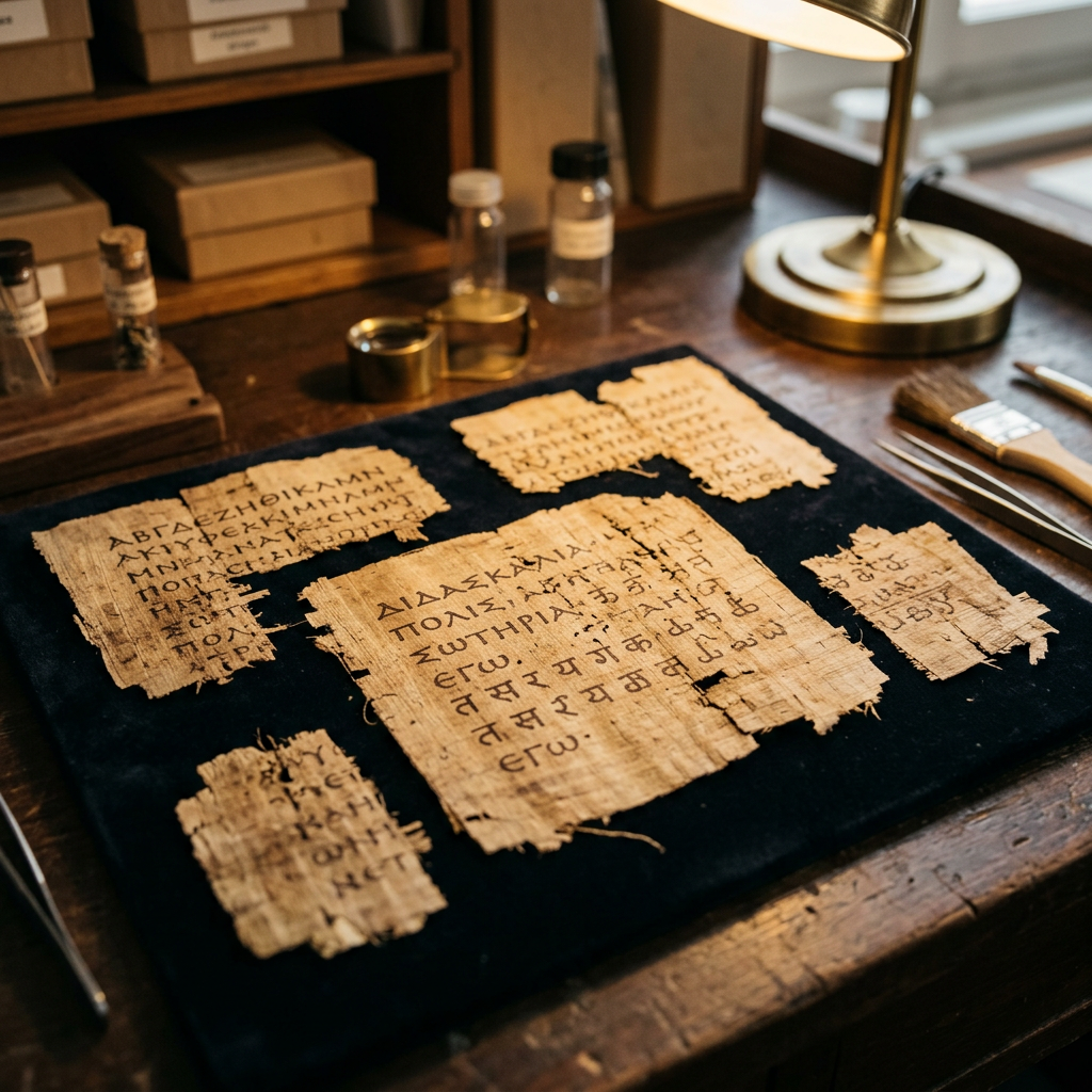 4th-Century BCE 'Logos-Rta' Papyri in Oxyrhynchus Reveal Shared Stoic and Vedic Theories of Cosmic Reason