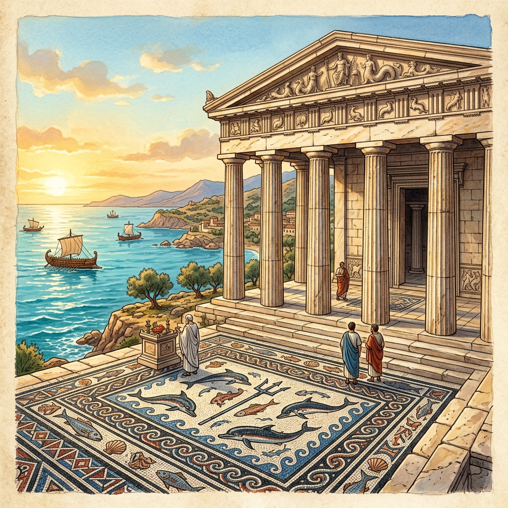 Significant 2nd-Century Roman Temple Dedicated to Venus 'Stella Maris' Uncovered in Ancient Butrint, Albania