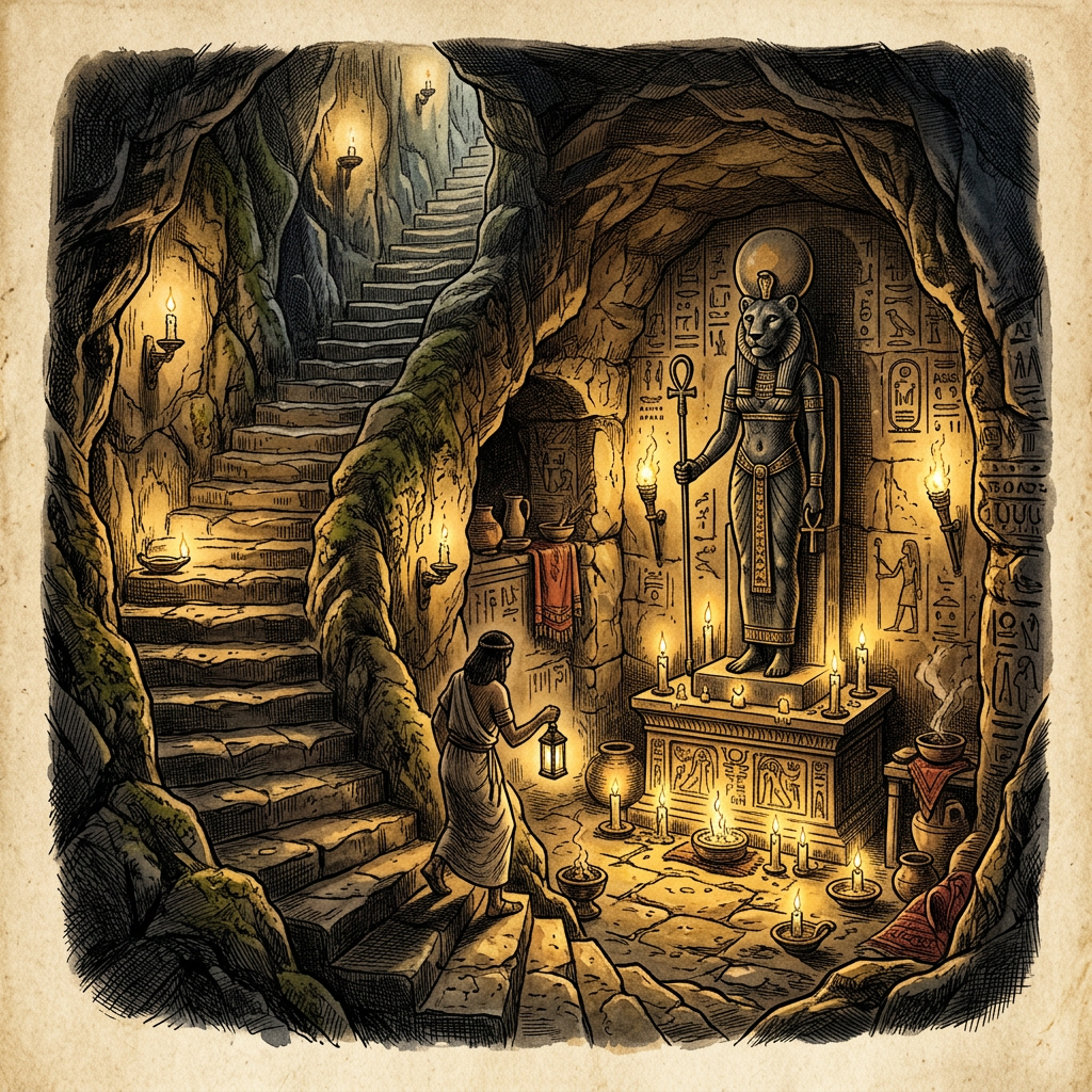 Hidden Subterranean Shrine Dedicated to Goddess 'Pratyangira' Discovered Beneath 9th-Century Chola Temple in Pudukkottai