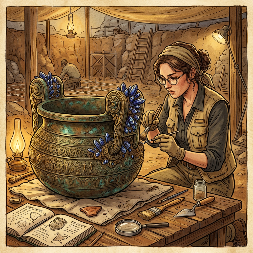 "Covellite-Studded" Ritual Cauldrons Found in the Danube Delta Reveal 3,000-Year-Old Roots of 'Festival of the River-Thaw'