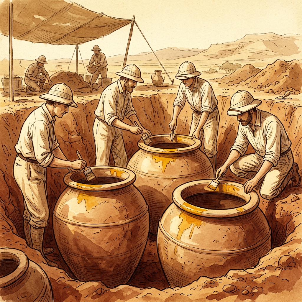 Rare 2,000-Year-Old Sandalwood Ritual Vats Found in India Reveal Sangam Era Roots of Chithirai Festival