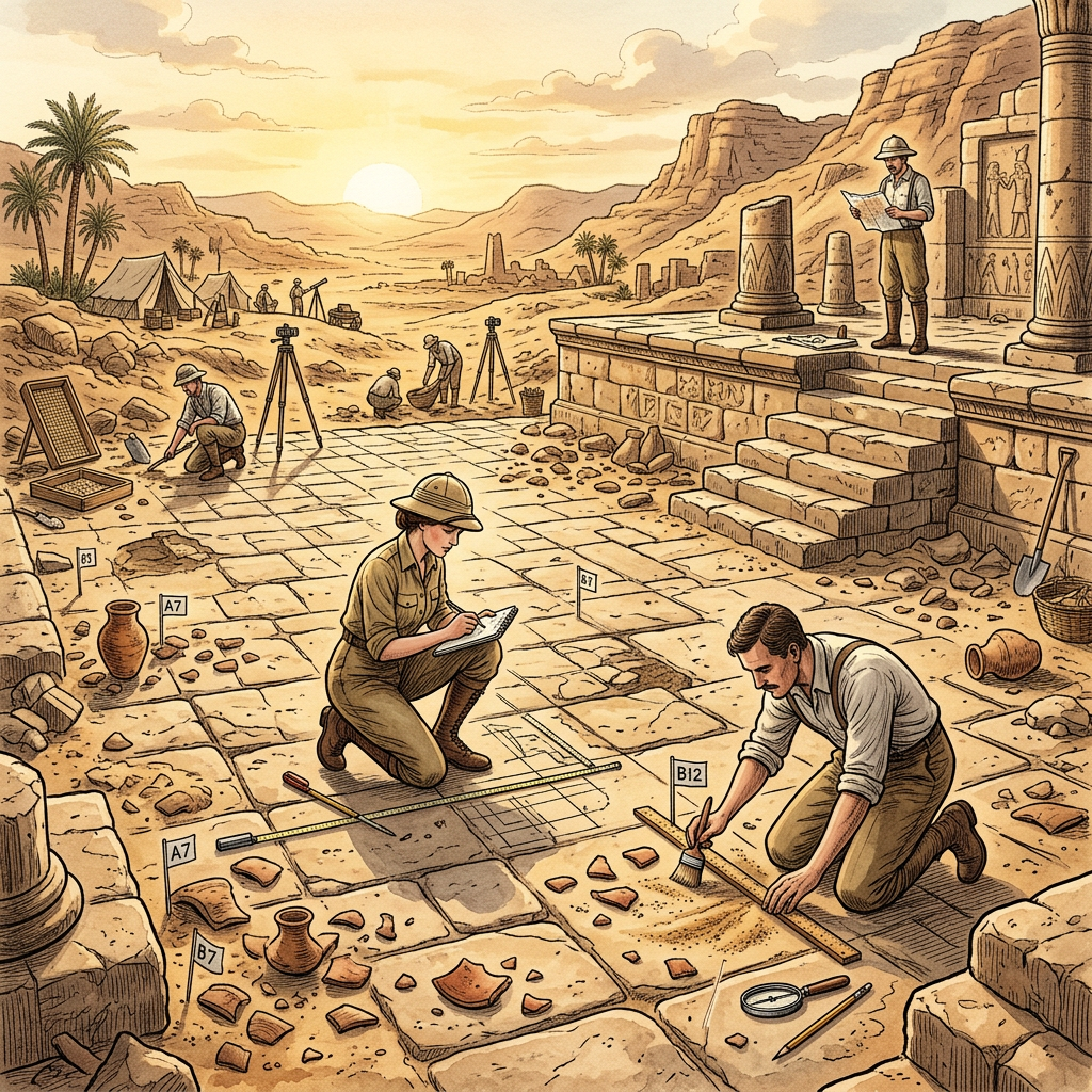 Excavation of 4,500-Year-Old 'Feasting Courtyard' in Northern Iraq Points to Origins of Sumerian 'Spring-Sowing' Rites