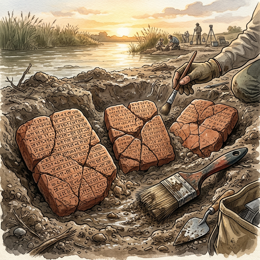 6th-Century BCE 'Samatva-Dhyana-Niyama' Tablets Discovered in the Narmada Basin Detail the 'Philosophy of Balanced Meditation'