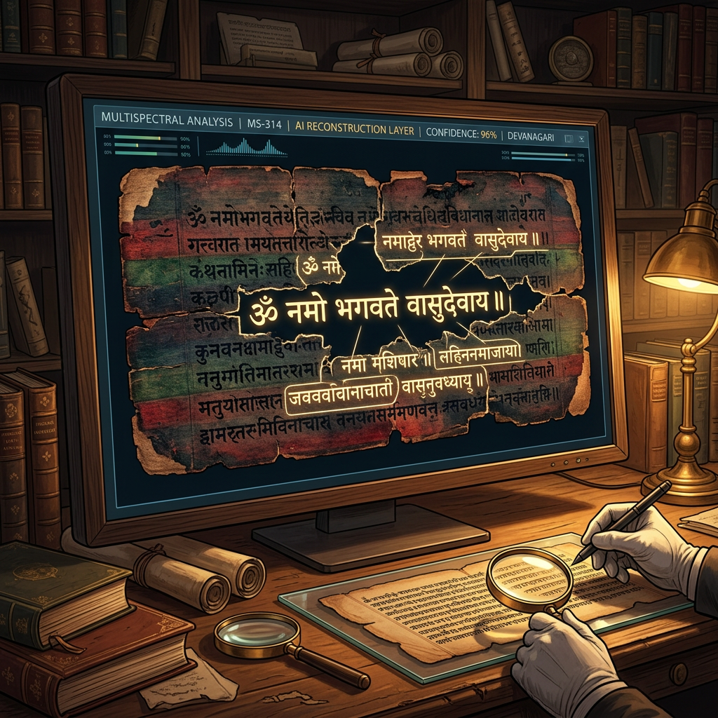 AI Analysis of 6th-Century 'Yoga-Sara' Fragments in Gujarat Unveils Ancient Philosophy of Mental Resilience