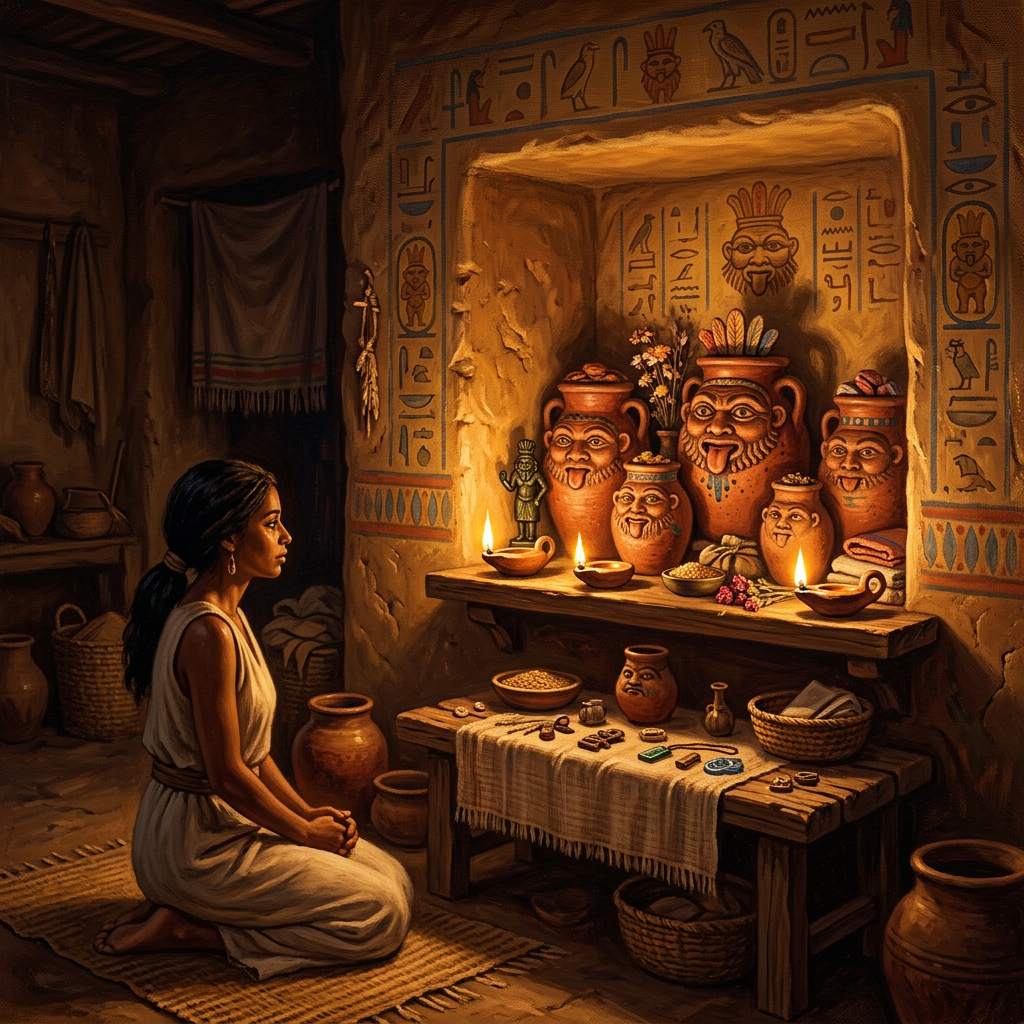 Red-Painted 'Bes' Jars Found in Amarna Reveal Private Celebrations of Ancient Egypt's Festival of Drunkenness