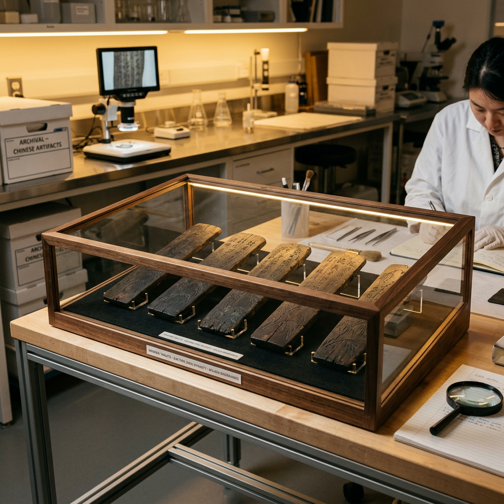 Rare Han Dynasty 'Willow-Pattern' Votive Tablets Found in Shaanxi Reveal 2,000-Year-Old Roots of the Cold Food Festival