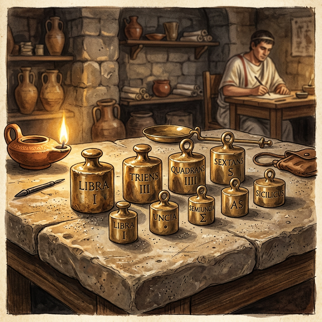 Rare 1st-Century Roman 'Standardized Weight' Collection Uncovered in a Merchant's Villa in Southern Egypt