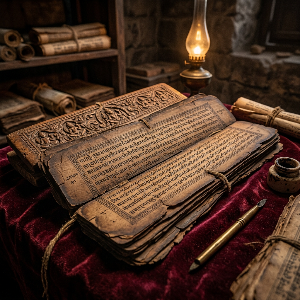 Discovery of 8th-Century 'Sphota-Deepika' Manuscript in Kerala Vault Reveals Lost Vedic Theories of Linguistic Manifestation