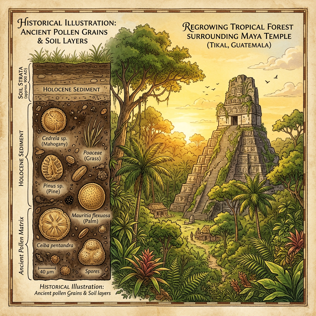 New Study of Maya Lowland Lake Cores Uncovers Evidence of a ‘Great Reforestation’ Following the 10th-Century Collapse