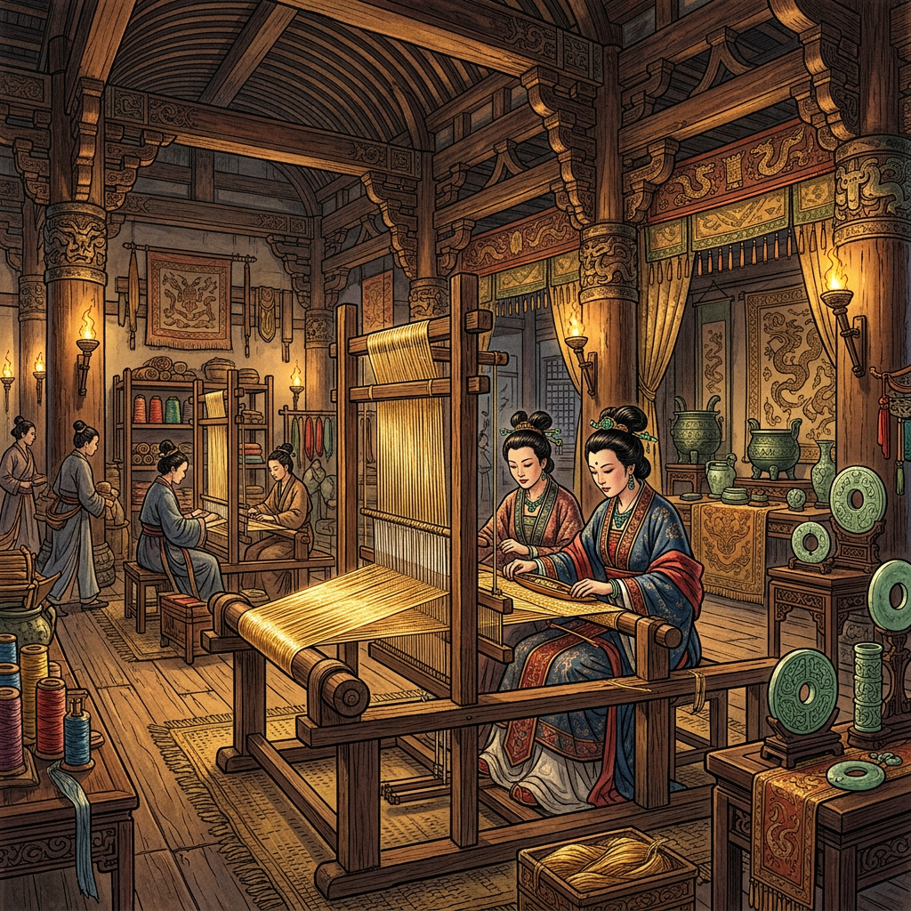 3,500-Year-Old 'Early Shang Dynasty' Imperial Bureau of Celestial Silk-Weaving and Gilded Looms Uncovered in Zhengzhou