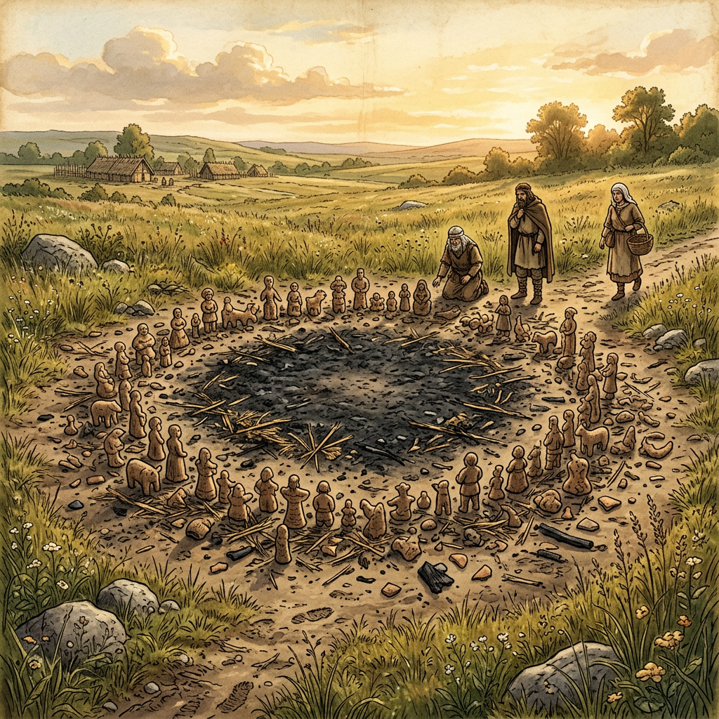 Archaeologists Identify 1,000-Year-Old 'Straw-Effigy' Hearth Sites in Ukraine Linked to Early Maslenitsa Rites