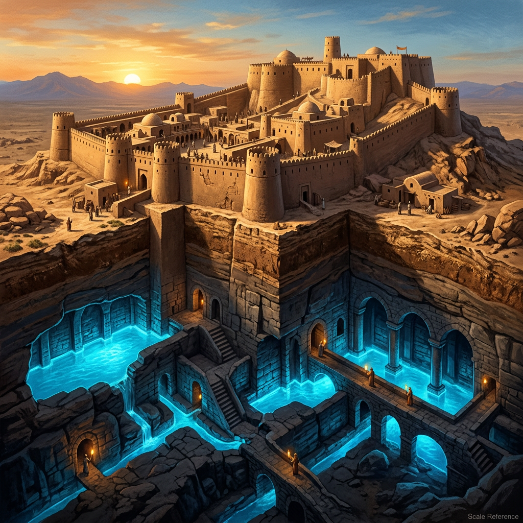Breakthrough Heritage Tech: 'Holographic Muon Imaging' Uncovers Hidden Hydraulic Reservoirs Beneath the 2,500-Year-Old 'Citadel of Erbil'