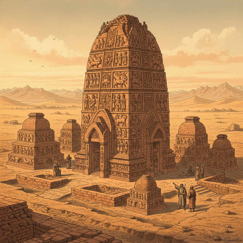 Archaeologists Unearth 8th-Century 'Pala' Dynasty Temple Complex Featuring Rare Stucco 'Bodhisattva' Reliefs in Malda