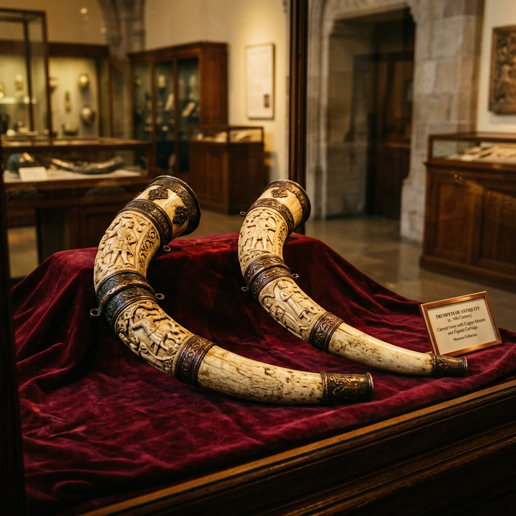 Rare 16th-Century 'Copper-Inlaid' Ivory Trumpets Uncovered in Nigeria Reveal Roots of the 'Yam-Spirit' Masquerade